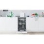 Refurbished Indesit Push&Go Integrated Slimline Dishwasher - White - 10 Place Settings - E Rated - IN2IE10CS80UK