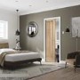 GRADE A1 - Internal Oak 3-Panel Door - Unfinished - 2032 x 813 x 35mm - Worcester - XL Joinery