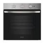 Refurbished Indesit Click&Clean Electric Single Oven - Stainless Steel