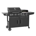 A1/IQBBQMULTI GRADE A1 - Boss Grill Forno 3-in-1 3 Burner Gas BBQ with Pizza Oven - Black