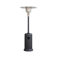 GRADE A1 - electriQ Mushroom Gas Patio Heater - Black