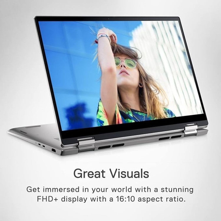 Refurbished Dell Inspiron 7420 Intel Core i7 16GB RAM 512GB SSD 14 Inch Windows 11 Convertible Touchscreen Laptop