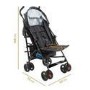 GRADE A1 - Babyway Lightweight Stroller with Raincover & Cup Holder in Animal Design by Jane Foster