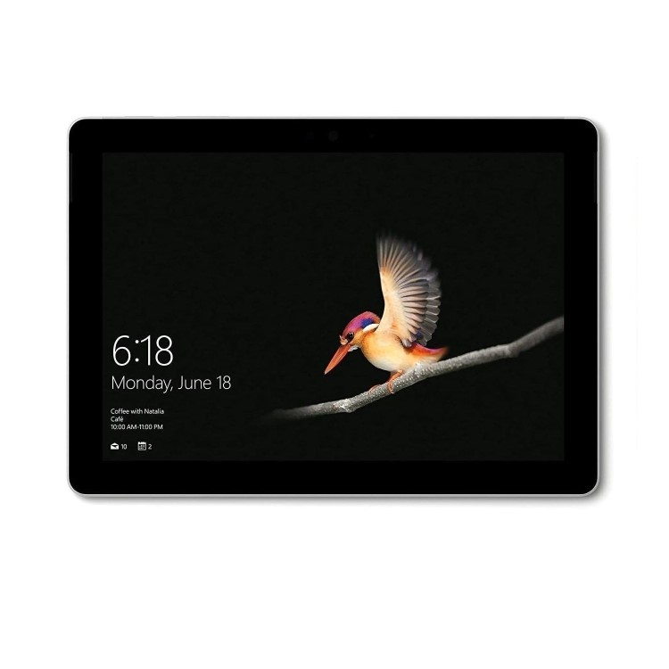 Refurbished Microsoft Surface Go 10" Silver 128GB Cellular Tablet