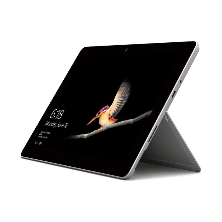 Refurbished Microsoft Surface Go 10" Silver 128GB Cellular Tablet