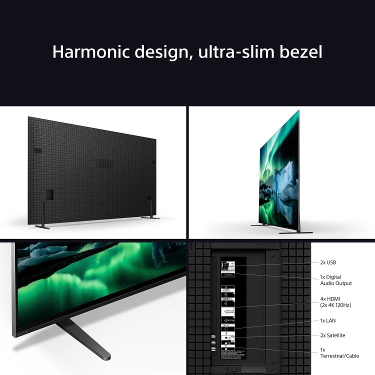 Refurbished Sony Bravia 8 65" 4K Ultra HD with HDR10 Freeview OLED Smart TV