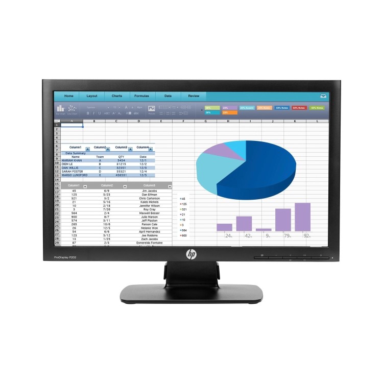 Refurbished HP ProDisplay P202 20" WLED Monitor