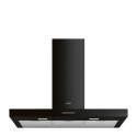 A1/KBT900BL GRADE A1 - Smeg 90cm Chimney Cooker Hood - Black