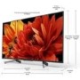 Refurbished Sony Bravia 43" 4K Ultra HD with HDR LED Freeview Smart TV without Stand