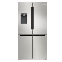 Refurbished Bosch Series 6 574 Litre Four Door American Fridge Freezer - Inox - Inox-easyclean