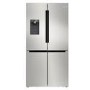 Refurbished Bosch Series 6 574 Litre Four Door American Fridge Freezer - Inox - Inox-easyclean
