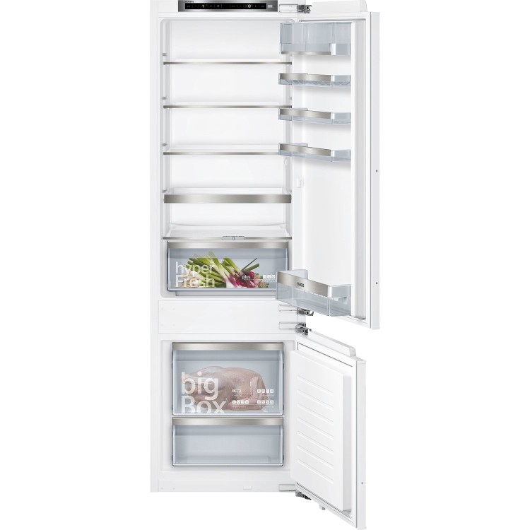 Refurbished Siemens KI87SAFE0G Integrated 270 Litre 70/30 Low Frost Fridge Freezer Graphite
