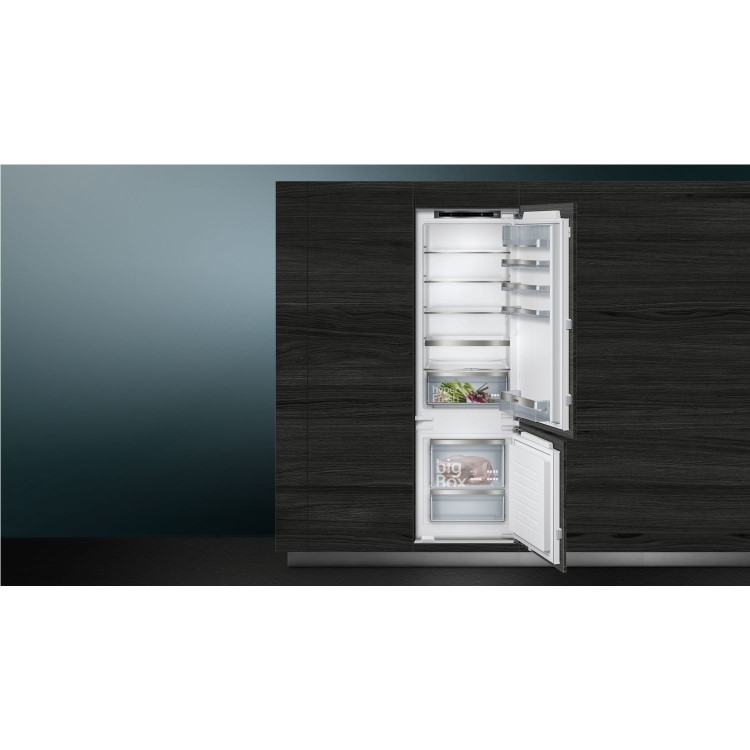 Refurbished Siemens KI87SAFE0G Integrated 270 Litre 70/30 Low Frost Fridge Freezer Graphite