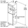 Refurbished Bosch Series 4 KIR21VFE0G Integrated 136 Litre In-column Larder Fridge