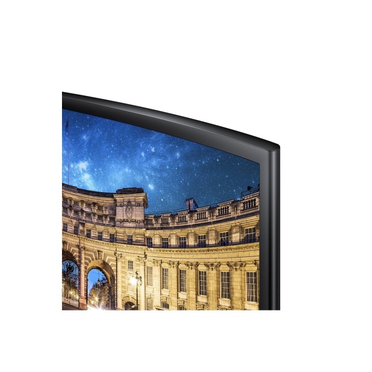 Refurbished Samsung C24F396FHU 24" Full HD LCD Curved Monitor