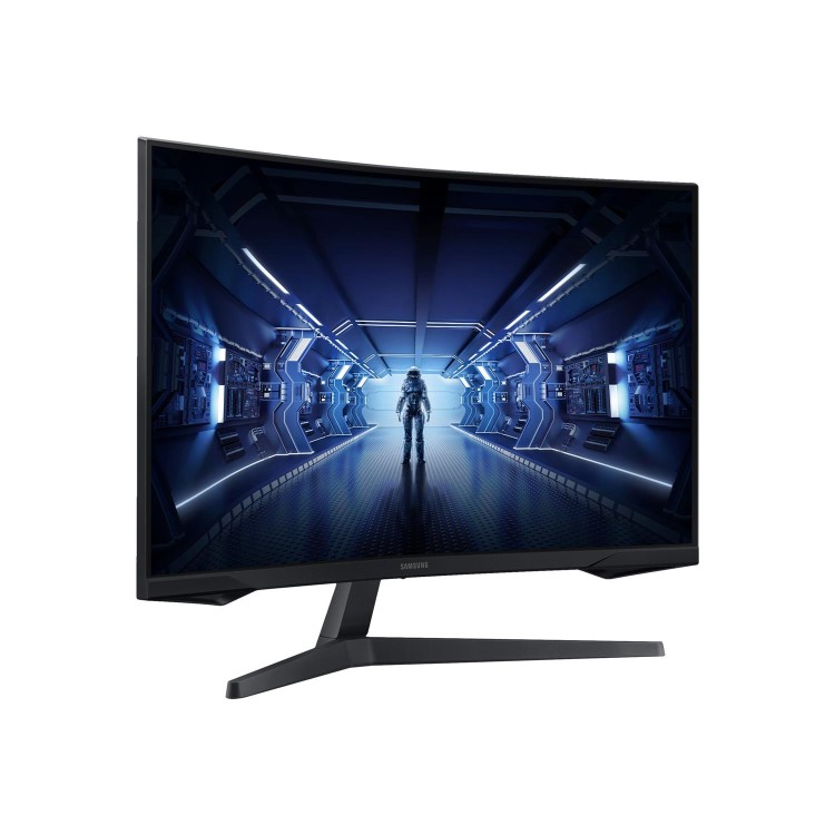 Refurbished Samsung Odyssey G5 LC27G55TQWRXXU 27" 1000R 144Hz Curved Gaming Monitor