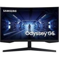 Refurbished Samsung Odyssey G5 LC27G55TQWRXXU 27" 1000R 144Hz Curved Gaming Monitor