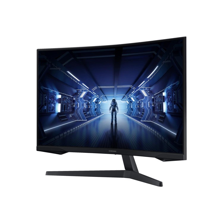 Refurbished Samsung Odyssey G5 LC27G55TQWRXXU 27" 1000R 144Hz Curved Gaming Monitor