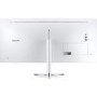 Refurbished Samsung LC34J791WTPXXU 34" VA QHD LED FreeSync Curved Monitor - White & Silver