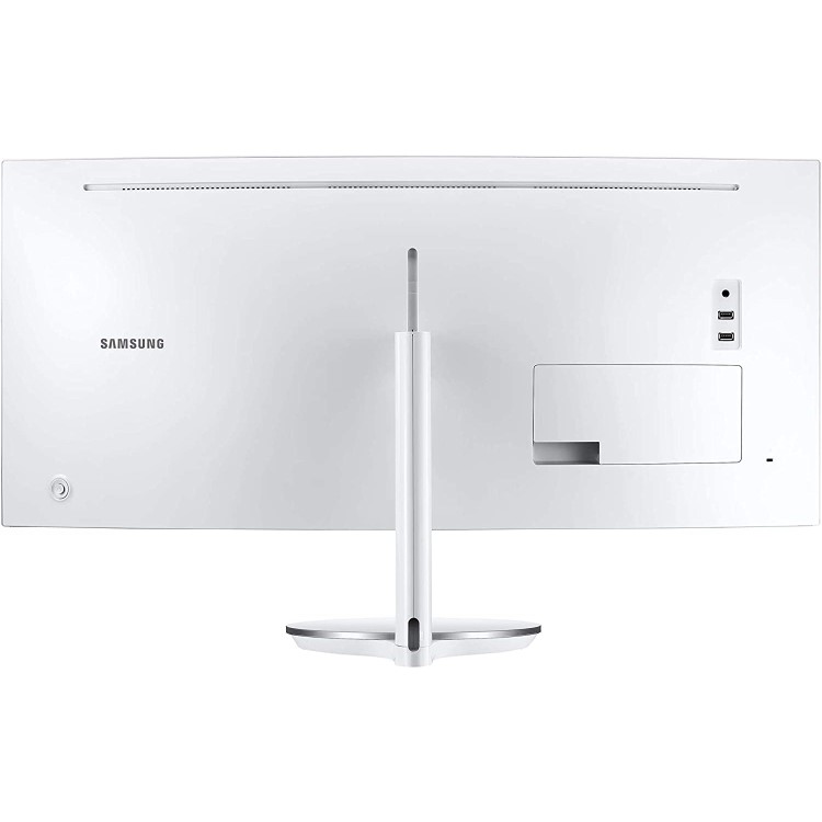 Refurbished Samsung LC34J791WTPXXU 34" VA QHD LED FreeSync Curved Monitor - White & Silver