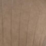 ONLY OPENED - Logan Faux Leather Truffle Fabric Dining Chair