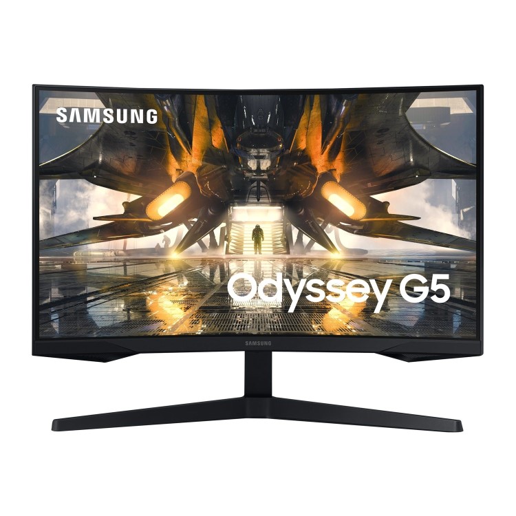 Refurbished Samsung Odyssey G5 LS27AG550EUXXU 27" VA QHD LCD Curved Gaming Monitor