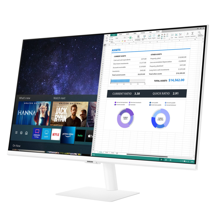 Refurbished Samsung M50A 32" VA FHD LED Smart Monitor