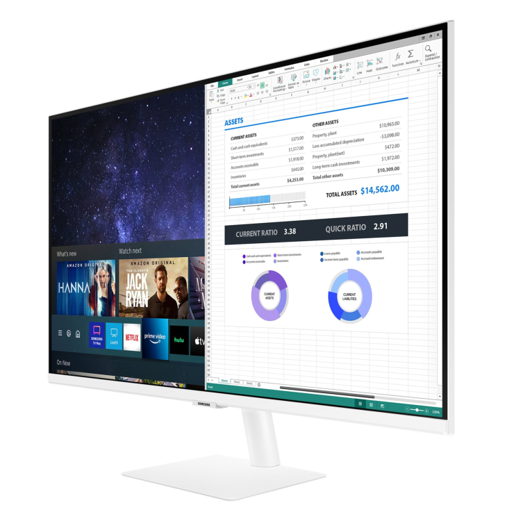 Refurbished Samsung M50A 32" VA FHD LED Smart Monitor