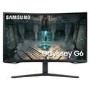 Refurbished Samsung Odyssey G6 LS32BG650EUXXU 32" QHD 240Hz 1ms Curved Smart Gaming Monitor
