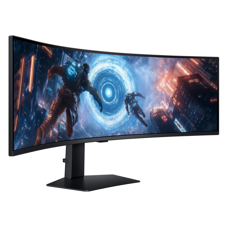 Refurbished Samsung Odyssey G91F 49" VA DQHD 144Hz 1ms UltraWide Curved Gaming Monitor