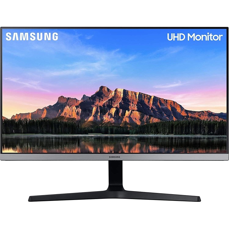 Refurbished Samsung LU28R550UQUXEN 4K Ultra HD 28 Inch LED Monitor - Dark Grey
