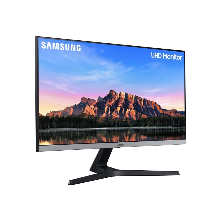Refurbished Samsung LU28R550UQUXEN 4K Ultra HD 28 Inch LED Monitor - Dark Grey
