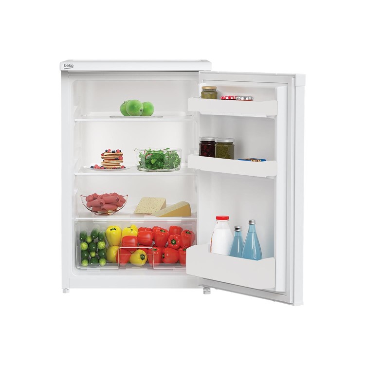 Refurbished Beko LXS553W Integrated 128 Litre Undercounter Fridge