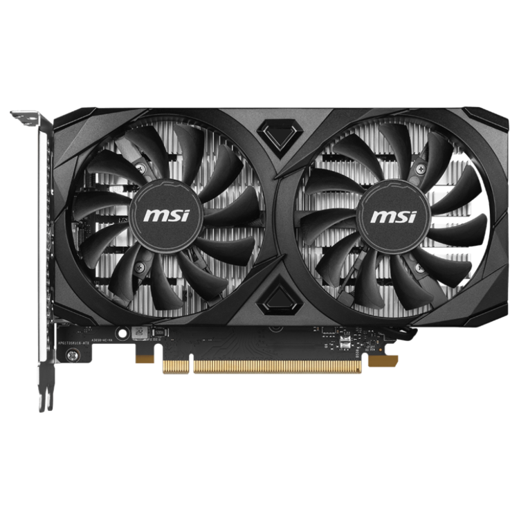 Box Opened MSI 6GB GDDR6 GeForce RTX 3050 Graphics Card