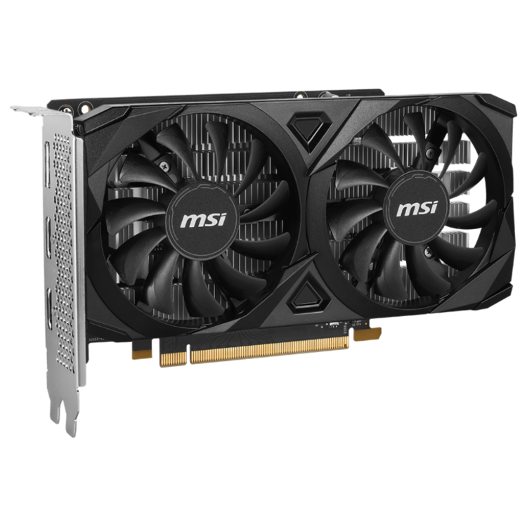 Box Opened MSI 6GB GDDR6 GeForce RTX 3050 Graphics Card