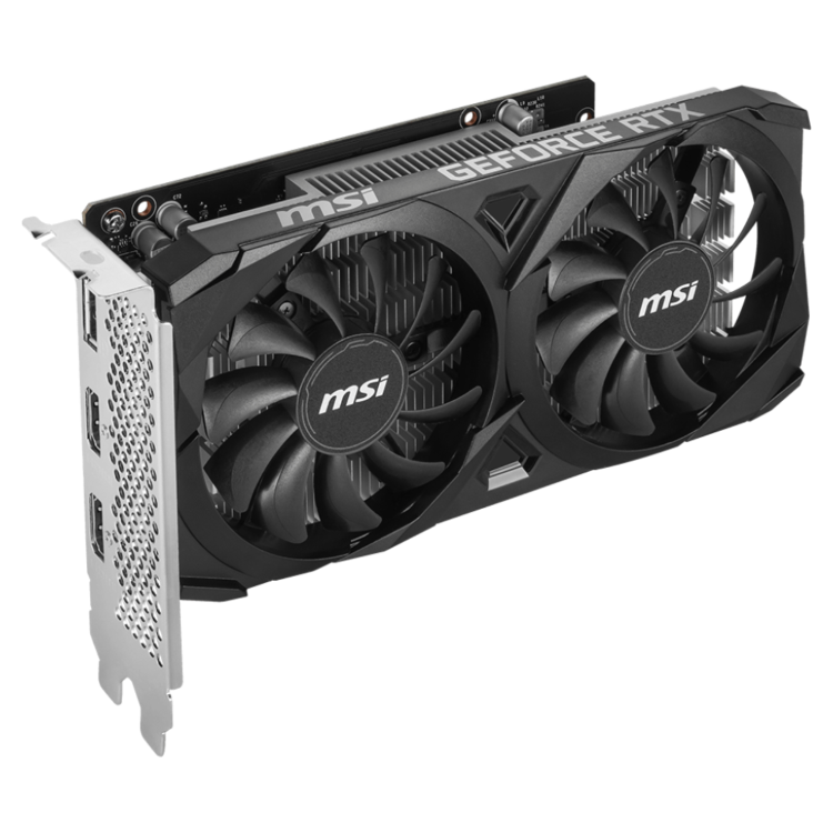 Box Opened MSI 6GB GDDR6 GeForce RTX 3050 Graphics Card
