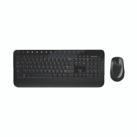 Box Opened Microsoft Wireless Keyboard & Mouse 2000 - Black