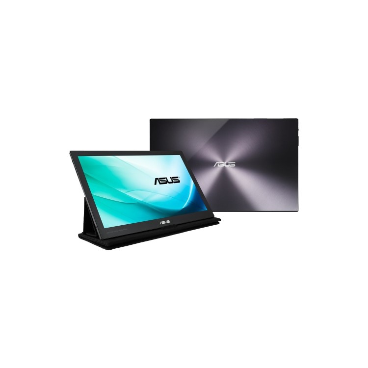 Refurbished Asus MB169C+ 15.6" Full HD USB-C Monitor 