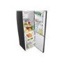 Refurbished Fridgemaster MC55251MDB Freestanding 251 Litre 60/40 Frost Free Fridge Freezer Black