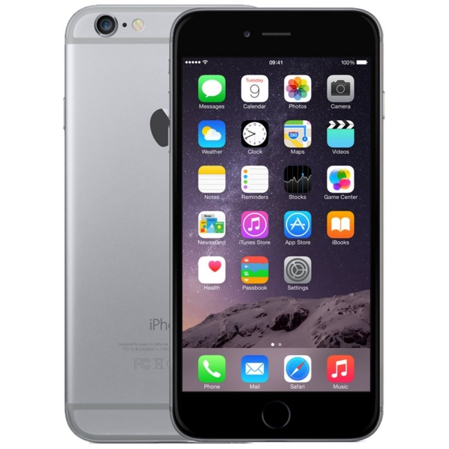 Grade A Apple iPhone 6 Plus Space Grey 5.5" 16GB 4G Unlocked & SIM Free