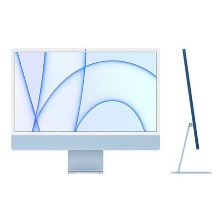 Apple iMac 2021 M1 8 Core CPU 8 Core GPU 8GB 256GB SSD 24 Inch 4.5K All-in-One - Blue