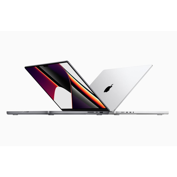 Refurbished Apple Macbook Pro 14" M1 Pro 8-core CPU 14-core GPU 16GB 512GB SSD - Silver 2021 - 1 year warranty