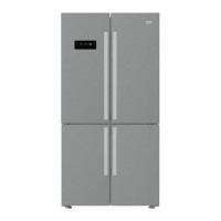 Refurbished Beko MN1416224DPX Freestanding 541 Litre American Fridge Freezer
