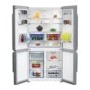 Refurbished Beko MN1416224DPX Freestanding 541 Litre American Fridge Freezer