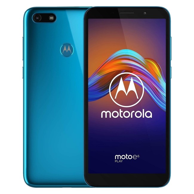 Motorola Moto E6 Play 32GB 4G SIM Free Smartphone - Ocean Blue
