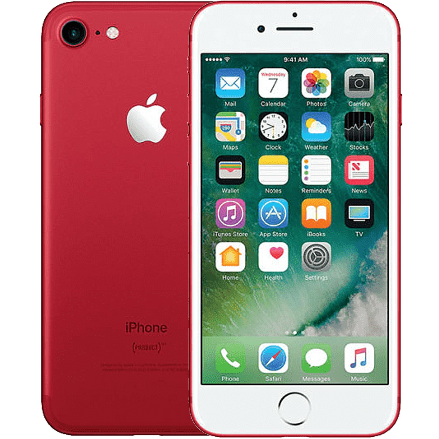 iPhone 7 Red 128 GB SIMフリー Refurbished Apple iPhone 7 Red 4.7