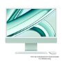 Refurbished Apple iMac 2023 M3 8 Core CPU 8 Core GPU 8GB 256GB SSD 24 Inch 4.5K All-in-One Green - No Keyboard and Mouse