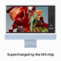 Apple iMac 2023 M3 8-Core CPU 10-Core GPU 8GB RAM 512GB SSD 24 Inch 4.5K All-in-One PC - Blue