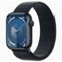 GRADE A1 - Apple Watch Series 9 GPS 45mm Midnight Aluminium Case with Midnight Sport Loop