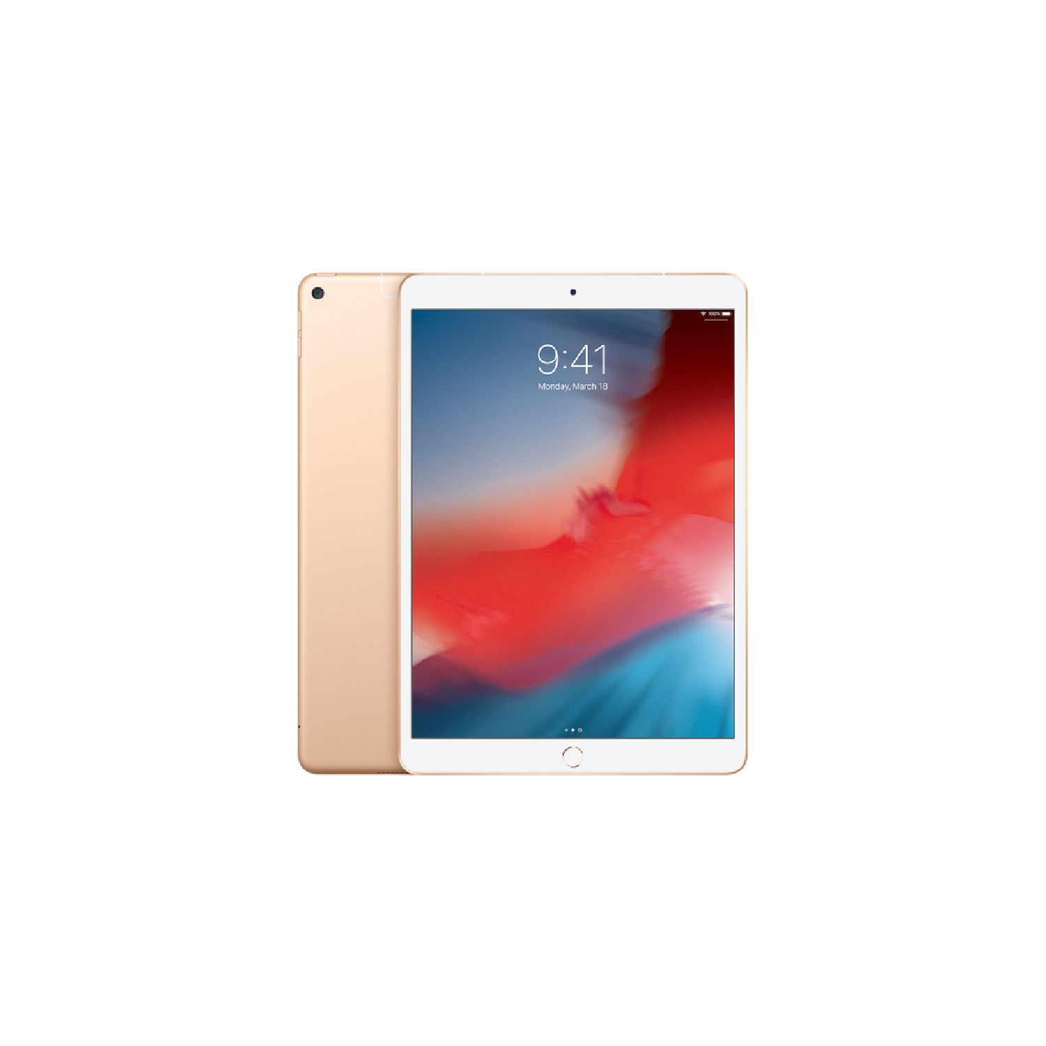 Refurbished Apple iPad 128GB Cellular 9.7 Inch Tablet in Gold 